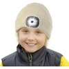 Etsfmoa Beanie with The Light for Kids,Gifts for Boys Girls,Winter Caps(Beige)