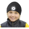 Etsfmoa Beanie with The Light for Kids,Gifts for Boys Girls,Winter Caps(Deep Linen Gray)