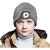 Etsfmoa Beanie with The Light for Kids,Gifts for Boys Girls,Winter Caps(Gray)